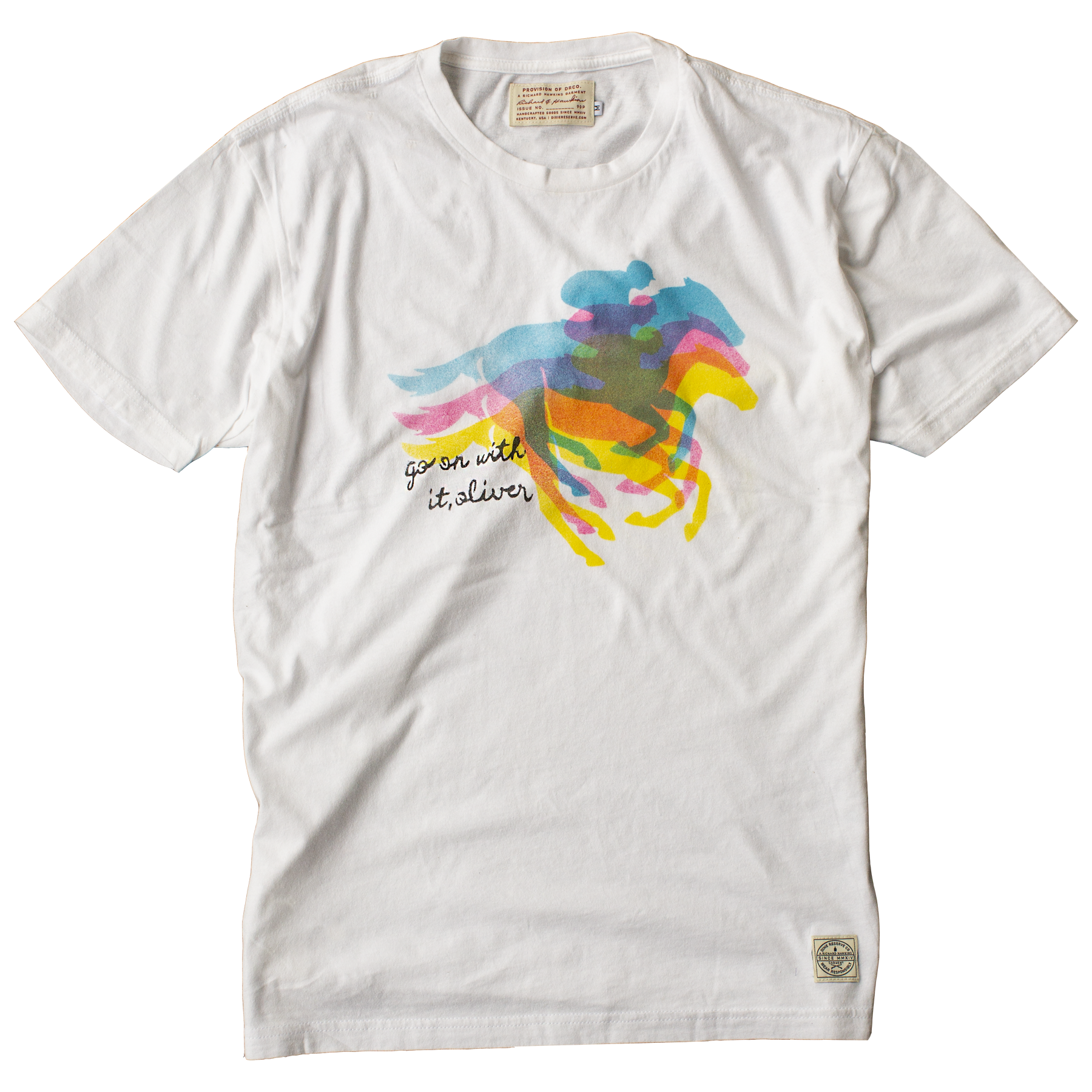 GO ON WITH IT, OLIVER (HAND-INKED)