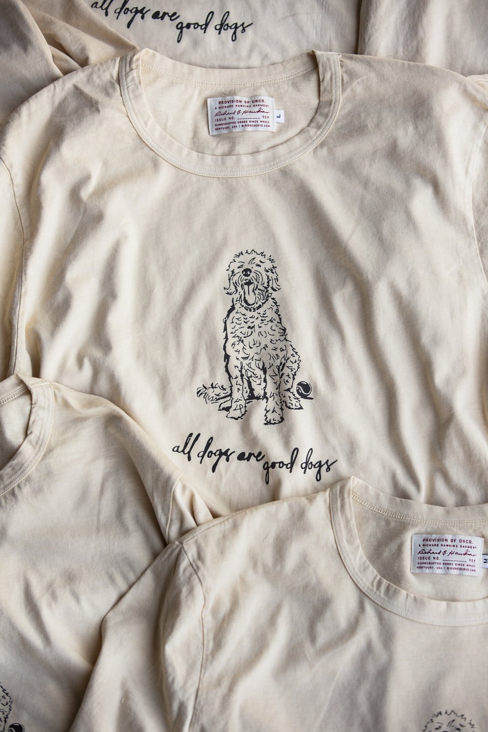 DIXIE RESERVE — ALL DOGS ARE GOOD DOGS (HAND-INKED)