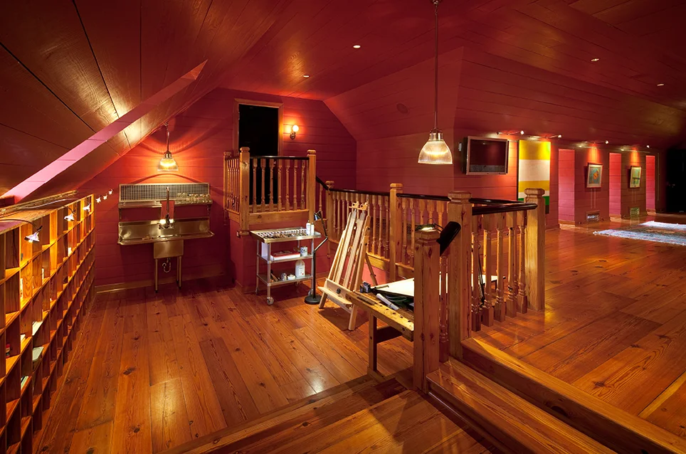 barn style art studio