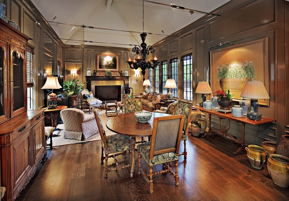 paneled keeping room