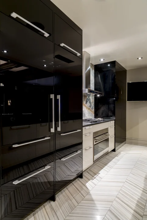 glass kitchen