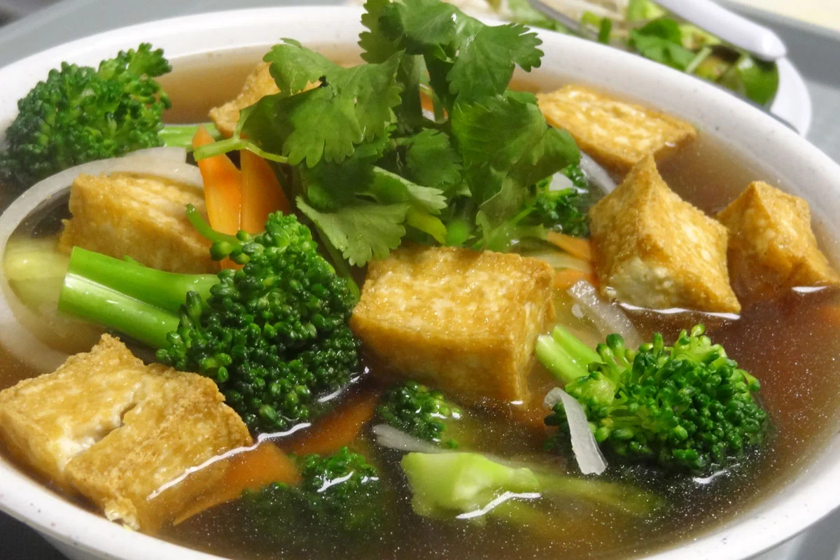 19- Veggie Tofu Soup