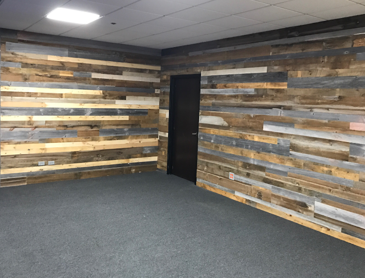 Barn wood walls 