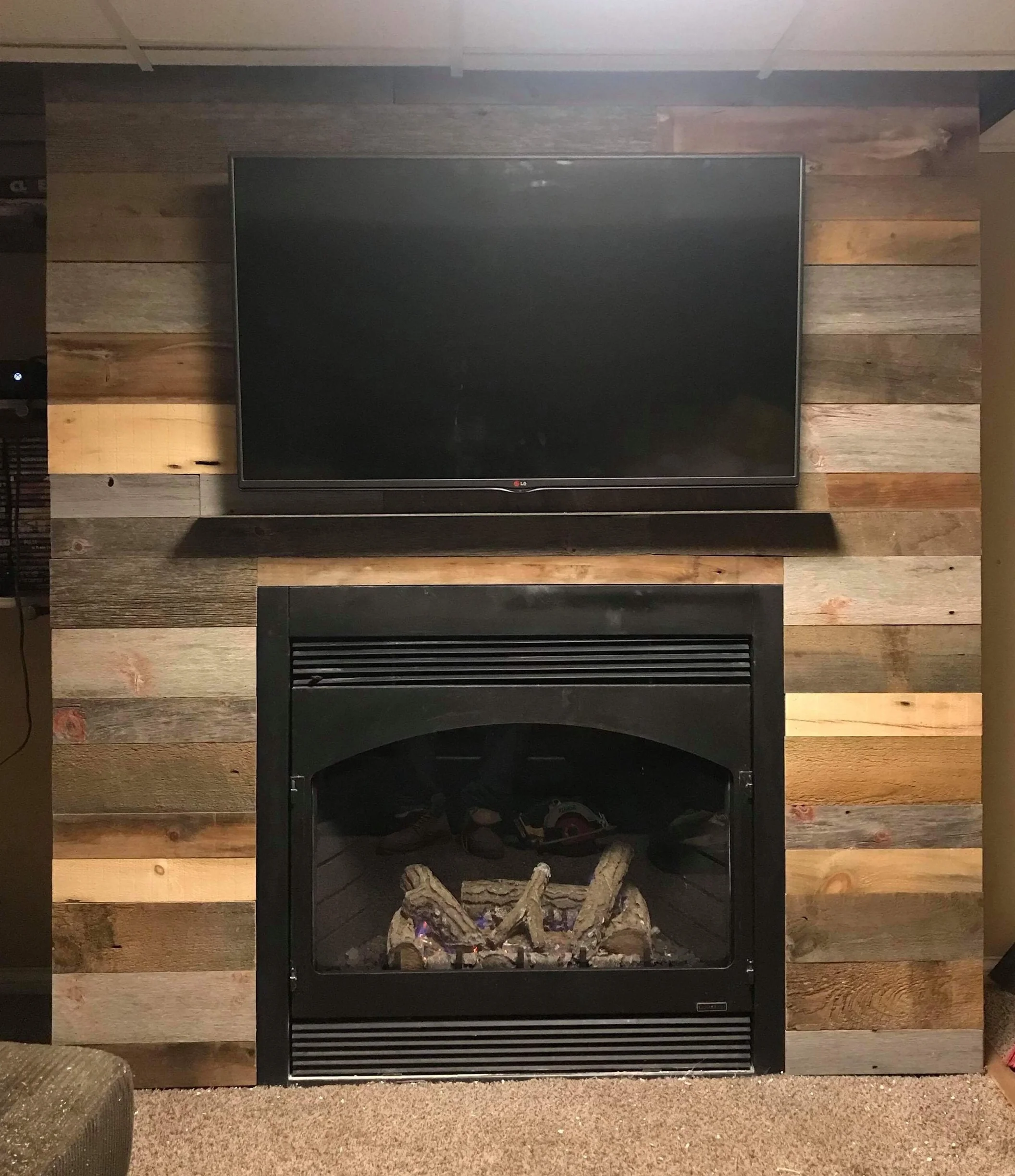 Accent wall