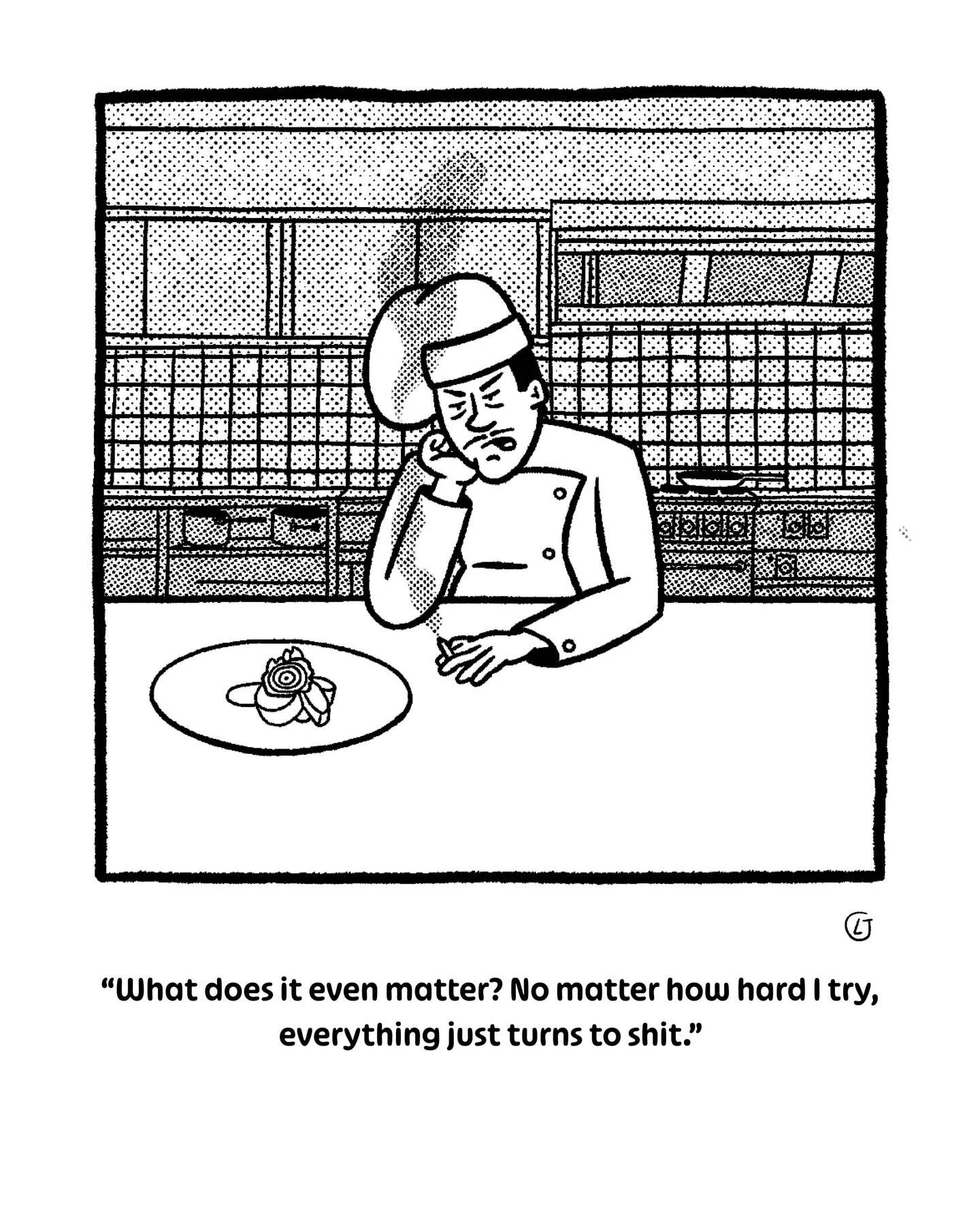 The creative struggle.
#cartoon #comic #creativestruggles #cheflife