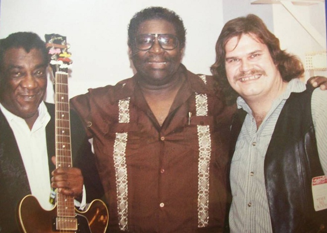 Wayne Bennett, BB King and Mike Reilly