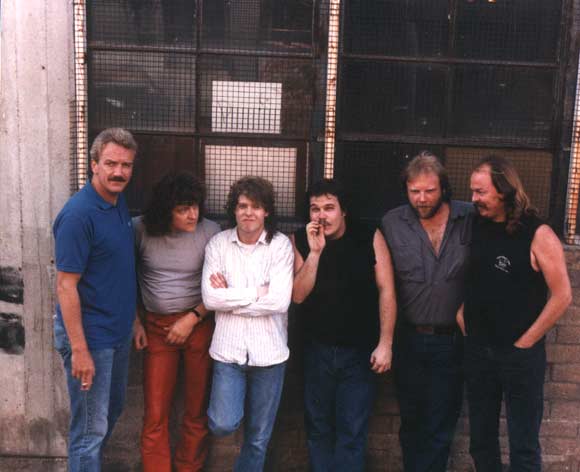  Band #4 – 1986-1988 (kick ass band)&nbsp;Mike Reilly, Danny Ott, Jon Hurley, Vernon Porter, Mark T. Williams and Mike Finnigan. 