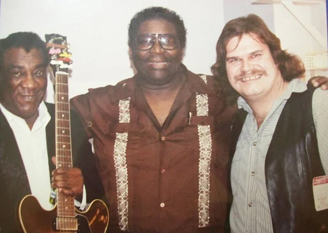 Wayne Bennett, BB King and Mike Reilly 1989