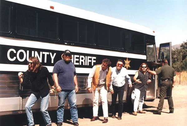 Band #7 – 1993-95 Shawn Nourse, Danny Ott, Sean Finnigan, Mike Barry, me and let’s say an old friend! This was the band to record my 2nd CD, “Caught In The Act”.