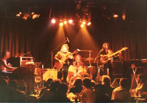    Band #1 – 1984&nbsp;   This picture was taken at my all time favorite venue, “The Golden Bear” in 1984. Harland Spector, myself, Jan Ashley and Calvin Hardy.  