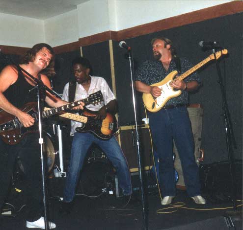  Band #6 – 1988-92&nbsp;Sean Finnigan, Mark T. Williams, me, Gerald Johnson and Danny Ott. This is the band that backed up both Gregg Allman and Garth Hudson. 