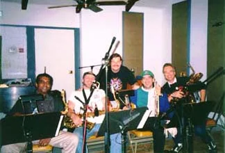 Band #8 – 1997-2000 1997 The “Who’s been sleeping in my bed” recording sessions - Trevor Lawrence, Tom Saviano, Mike Reilly , Lee Thornburg, David Wolford