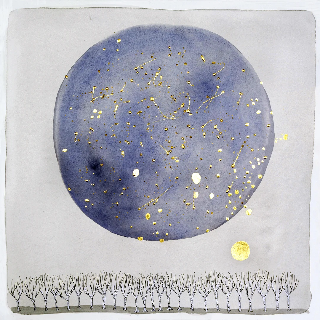 the moon, "together"
