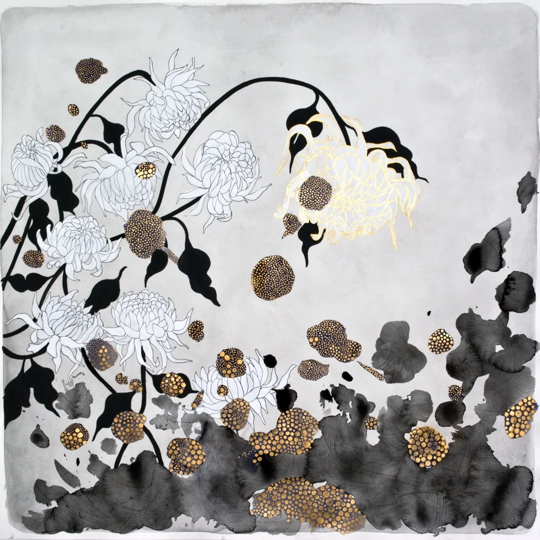 the flowers, "golden"