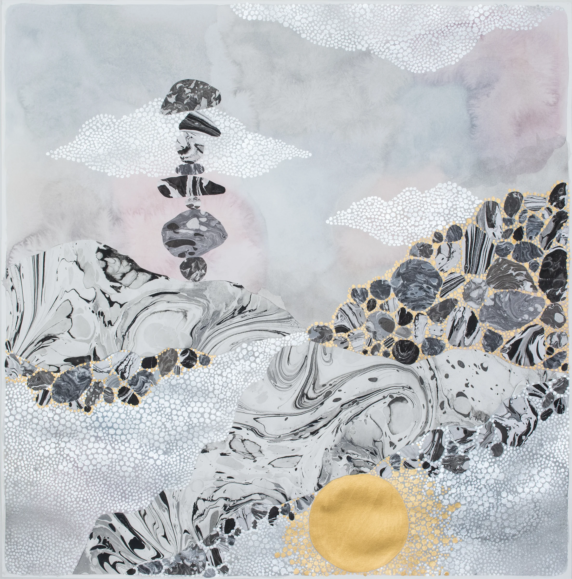 a balancing act, "two sides"