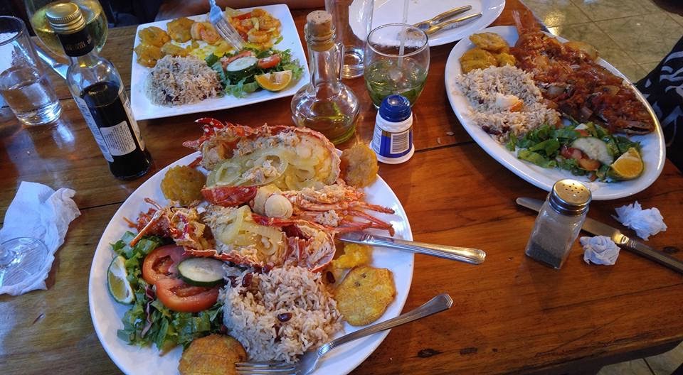 So much seafood at Selvins.