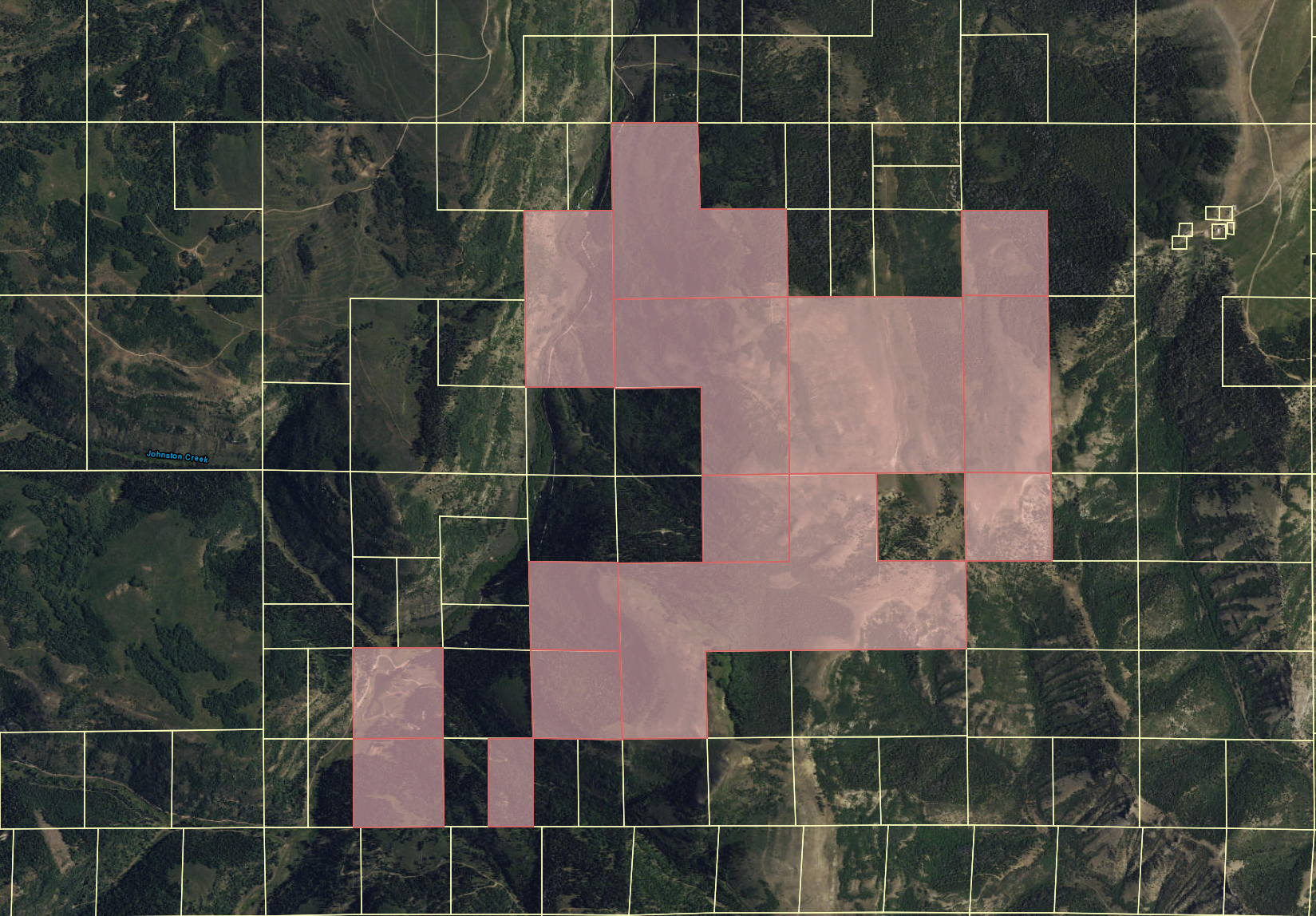 Closer Parcel Map