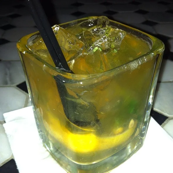 3. "Whiskey Smash Cocktail"