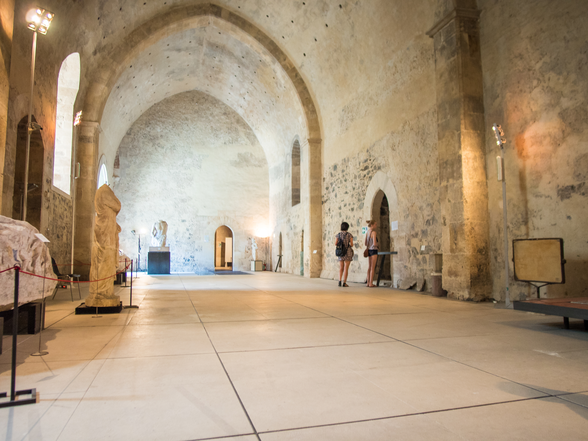 inside the halls