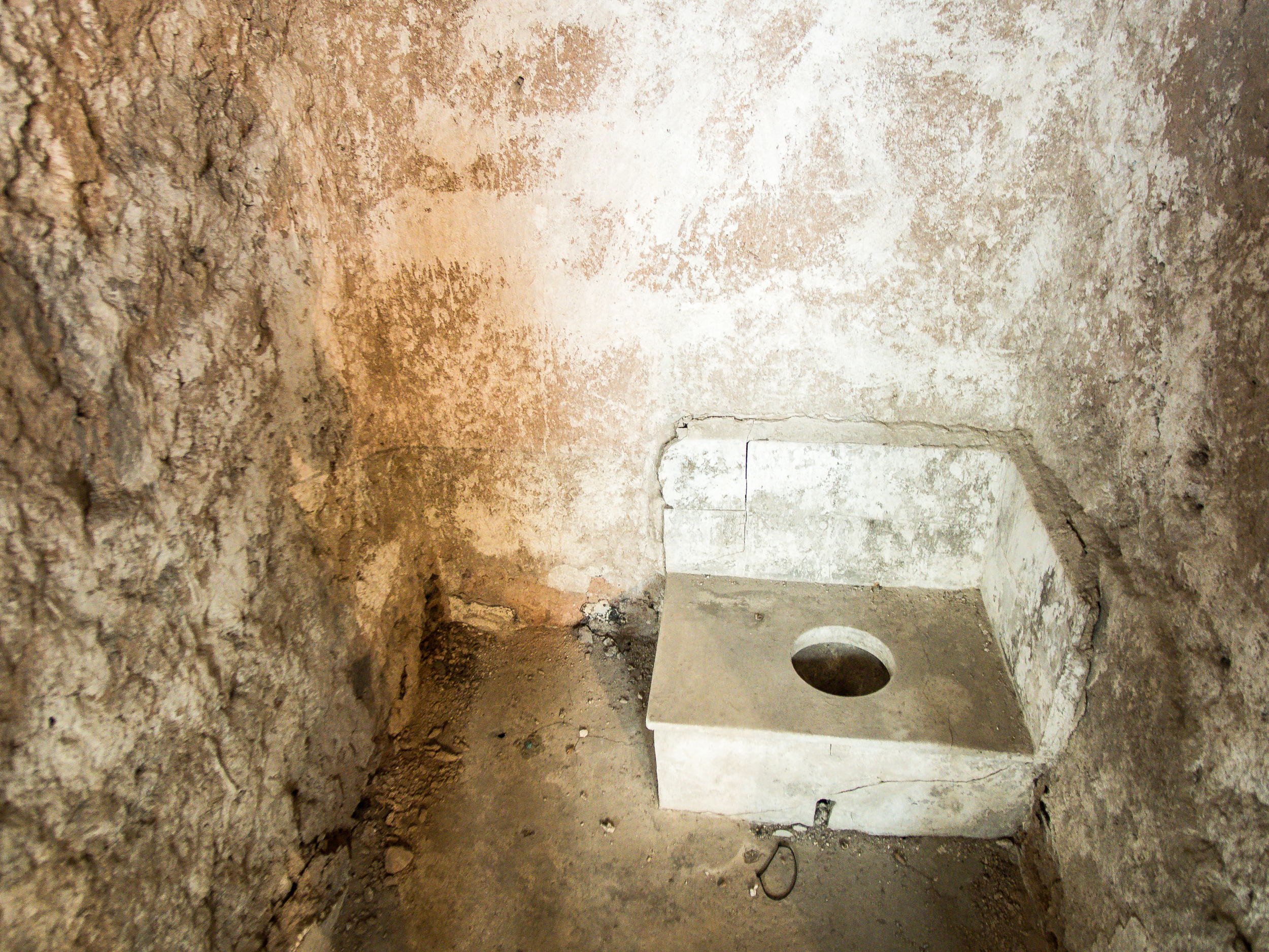 castle toilets are interesting!