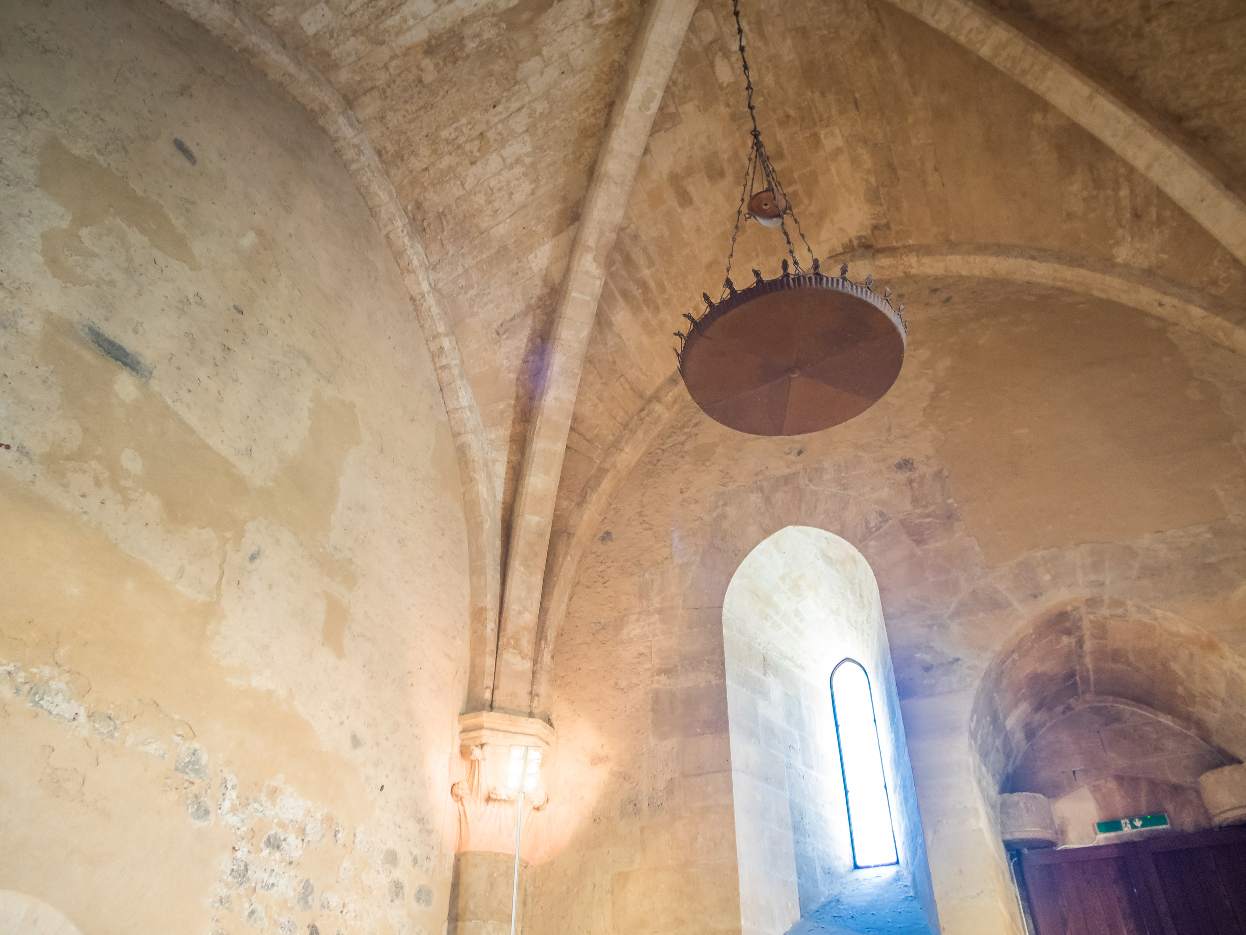 try swinging from this chandelier that is super old!