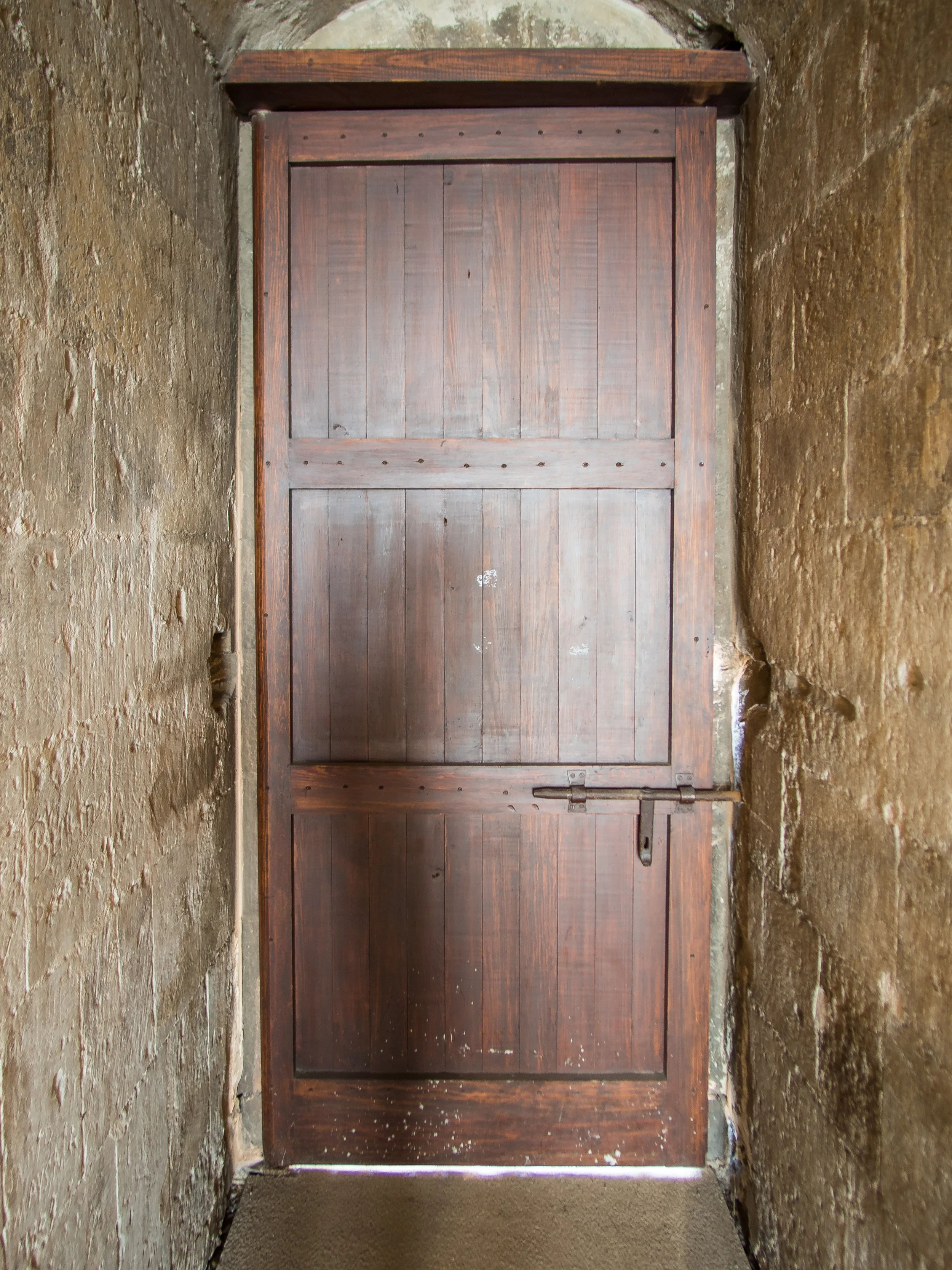 a cool wooden door
