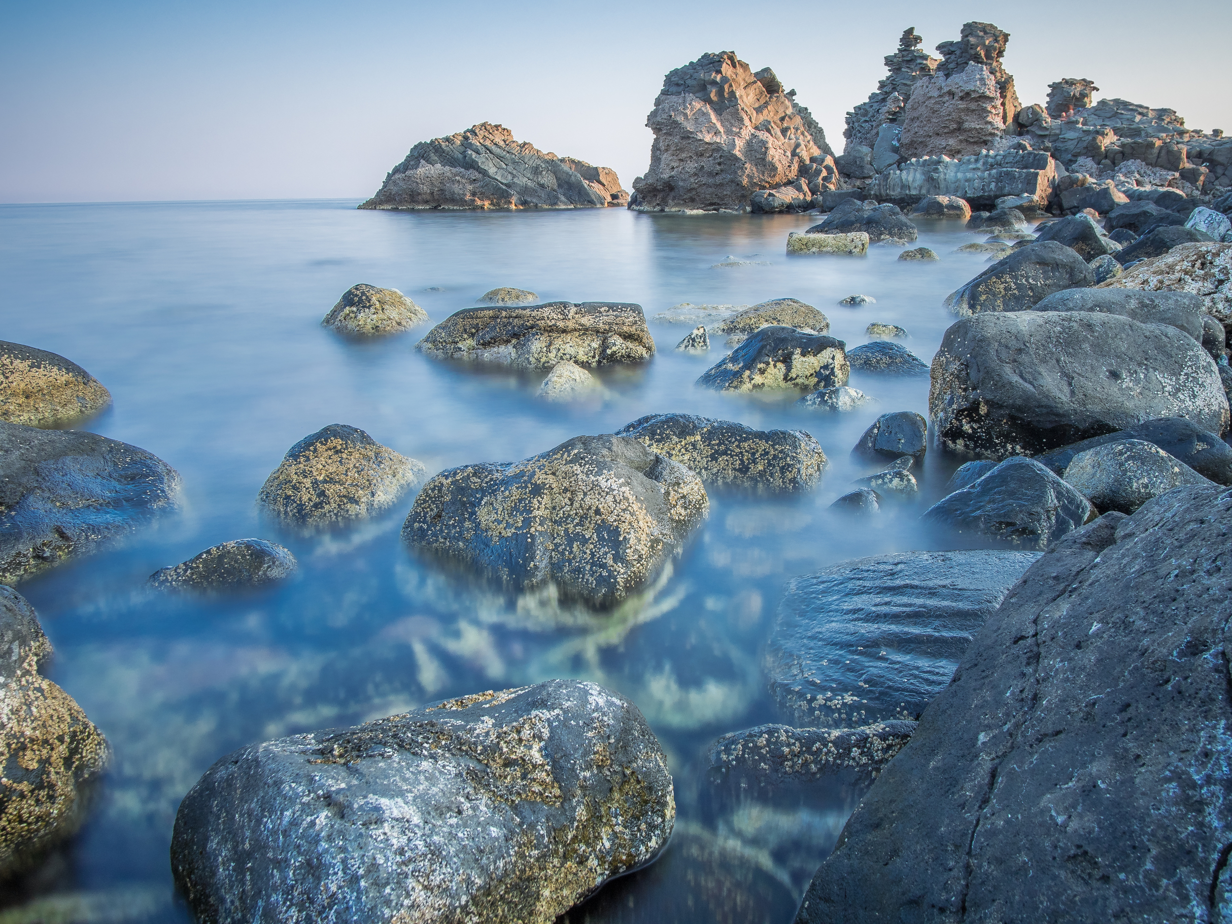 the rocks and water make this place amazing