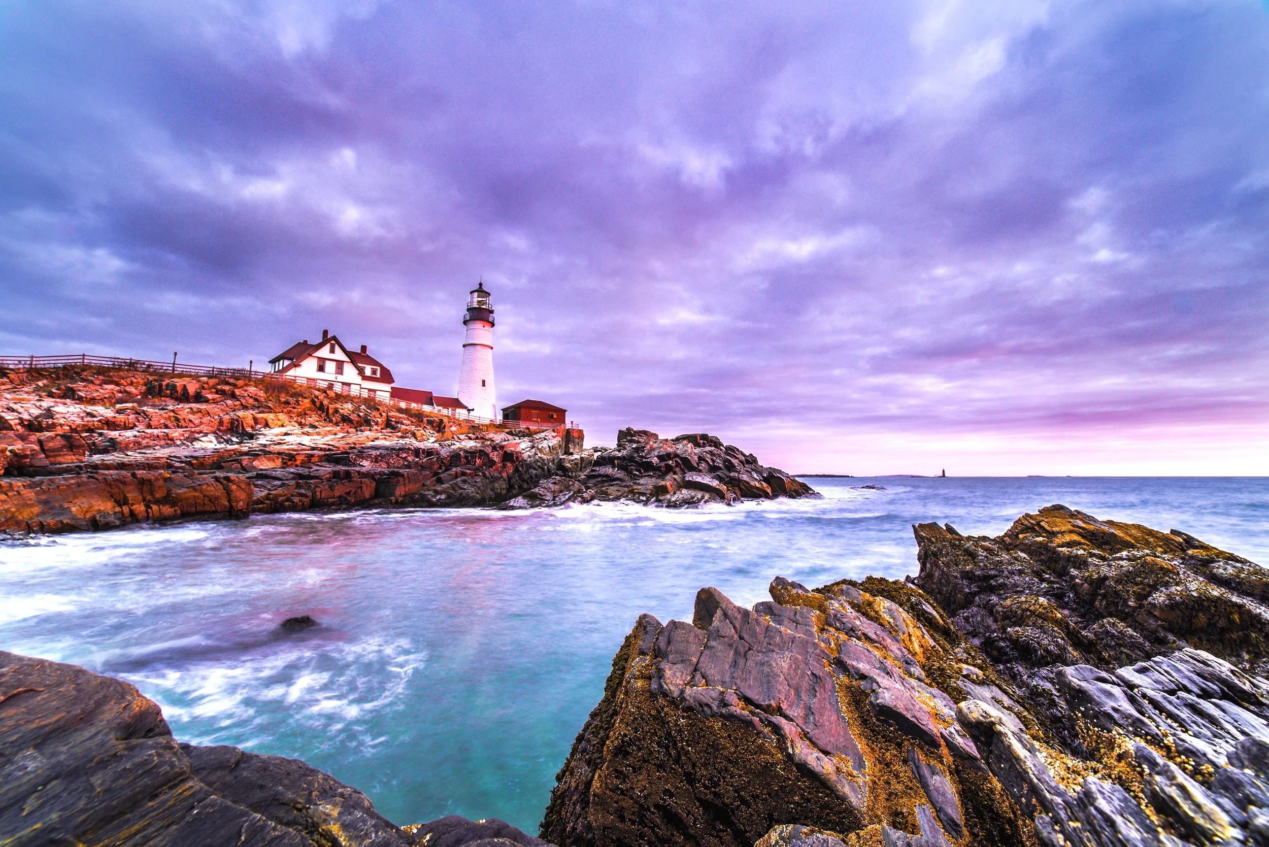 Portland Head Light Morning