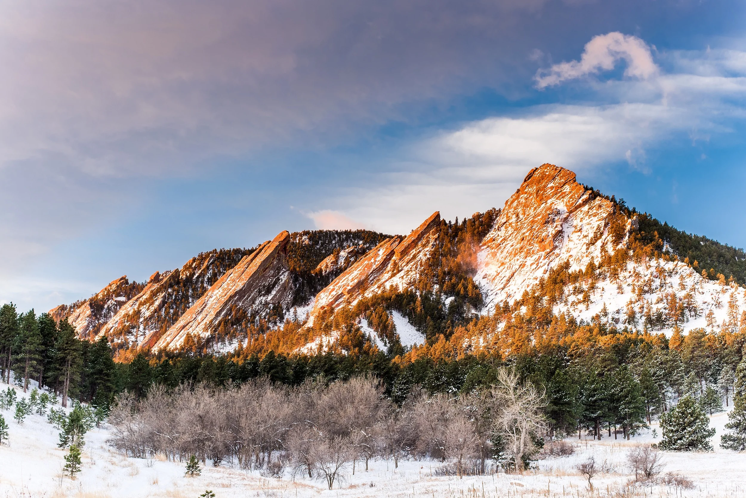 Boulder's Flat Irons
