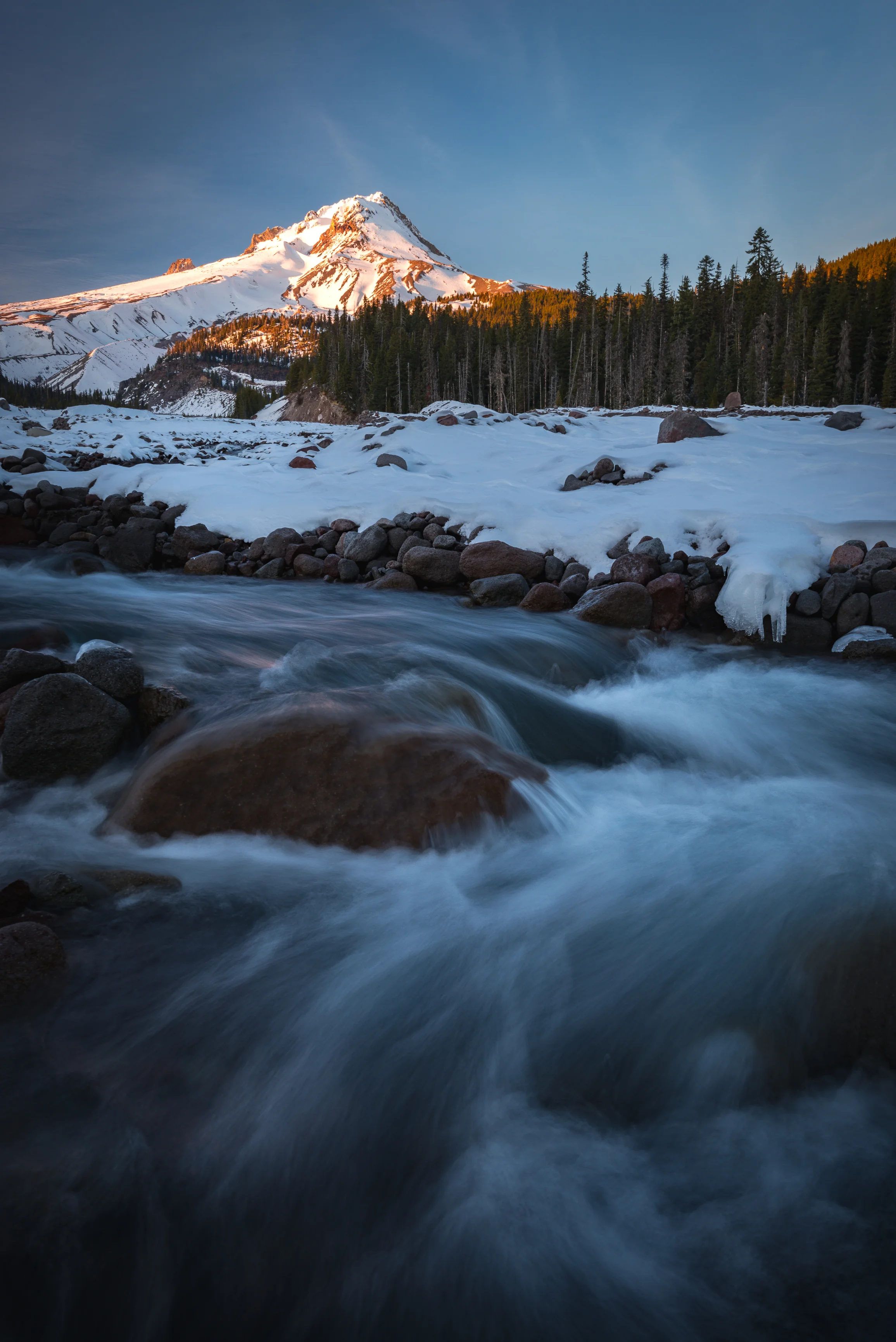 white river west snow park mt hood oregon