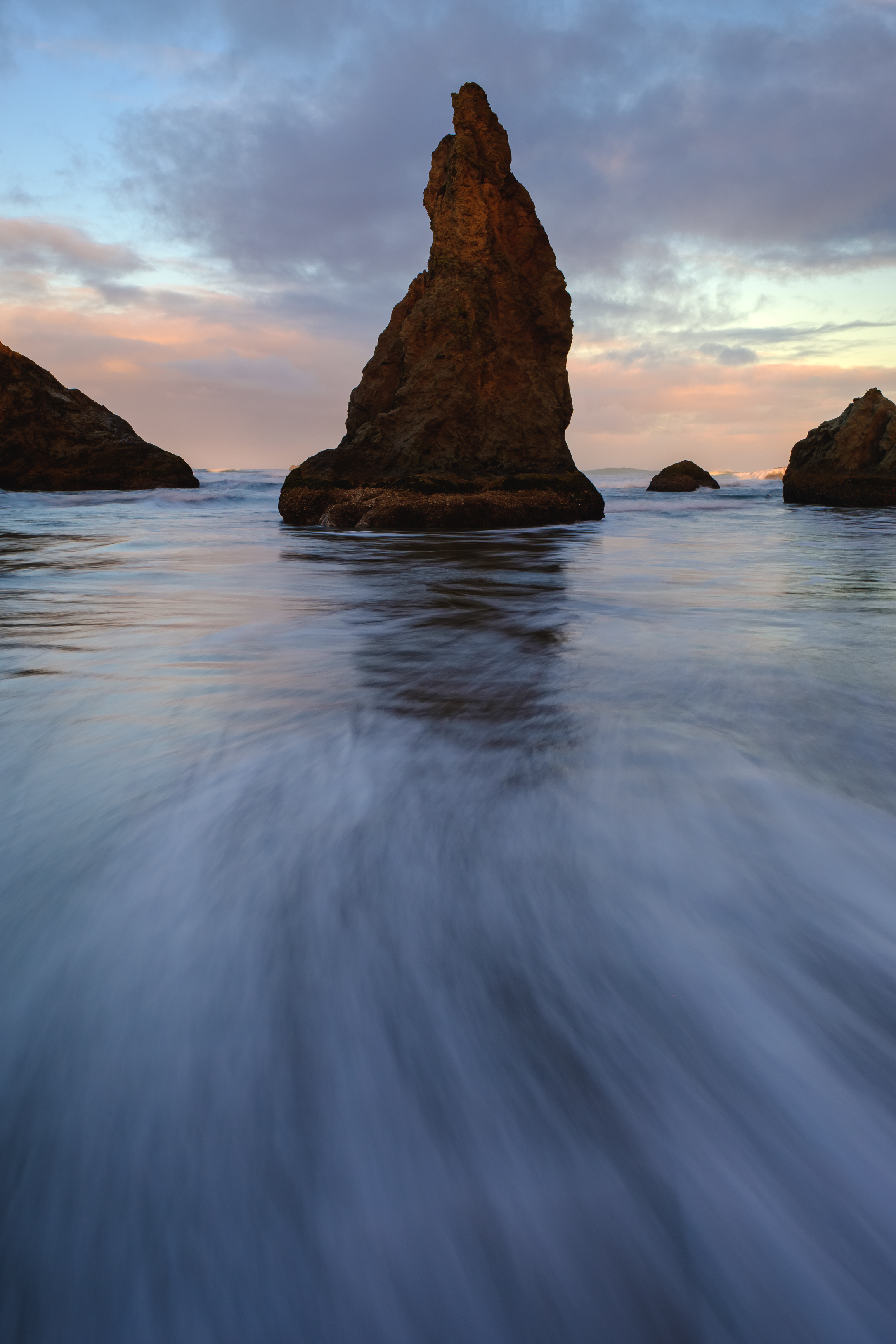 What if this seasick crumbled into the Pacific Ocean?