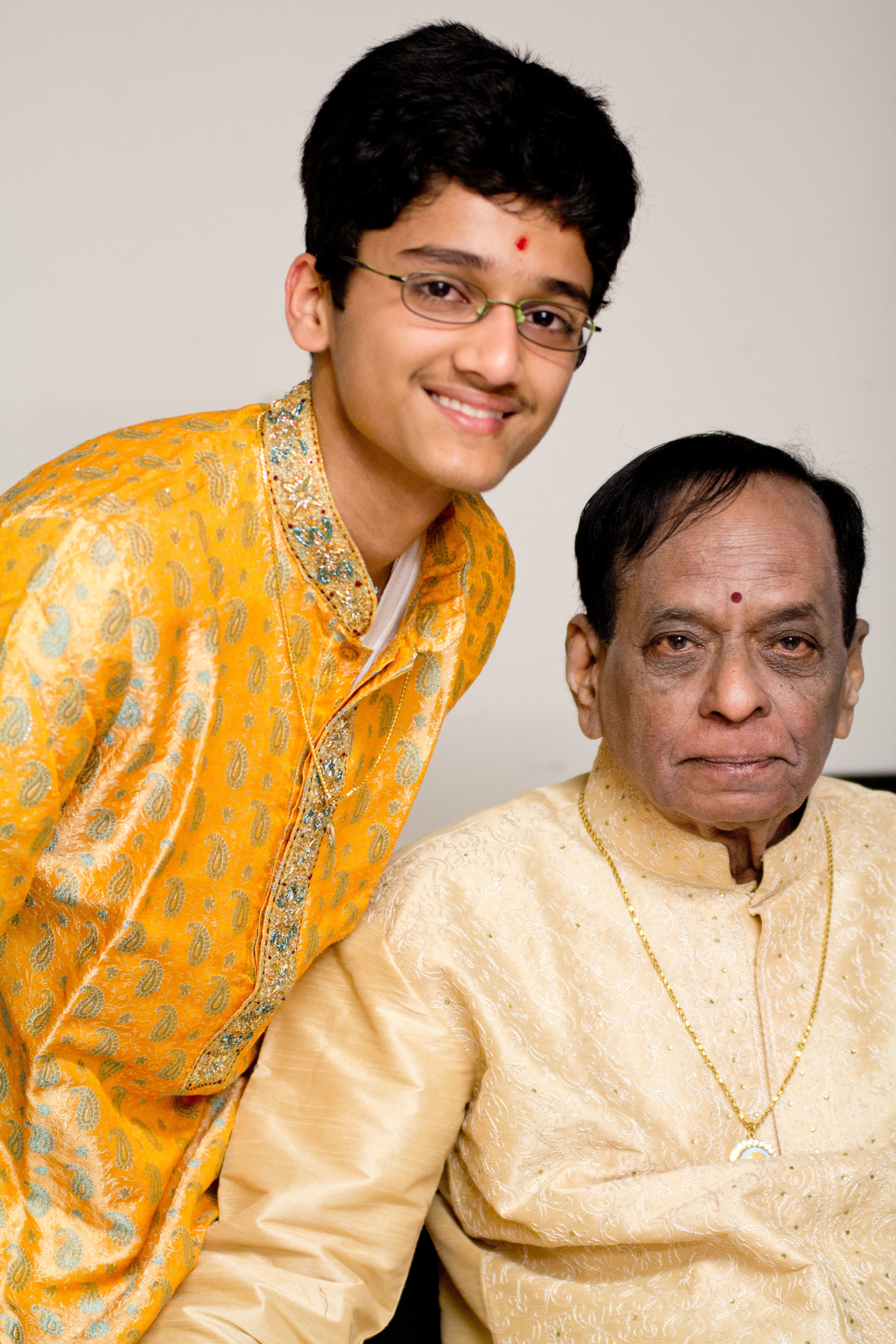 With 'Padma Vibhushan' Awardee Dr. M. Balamuralikrishna - 2011 