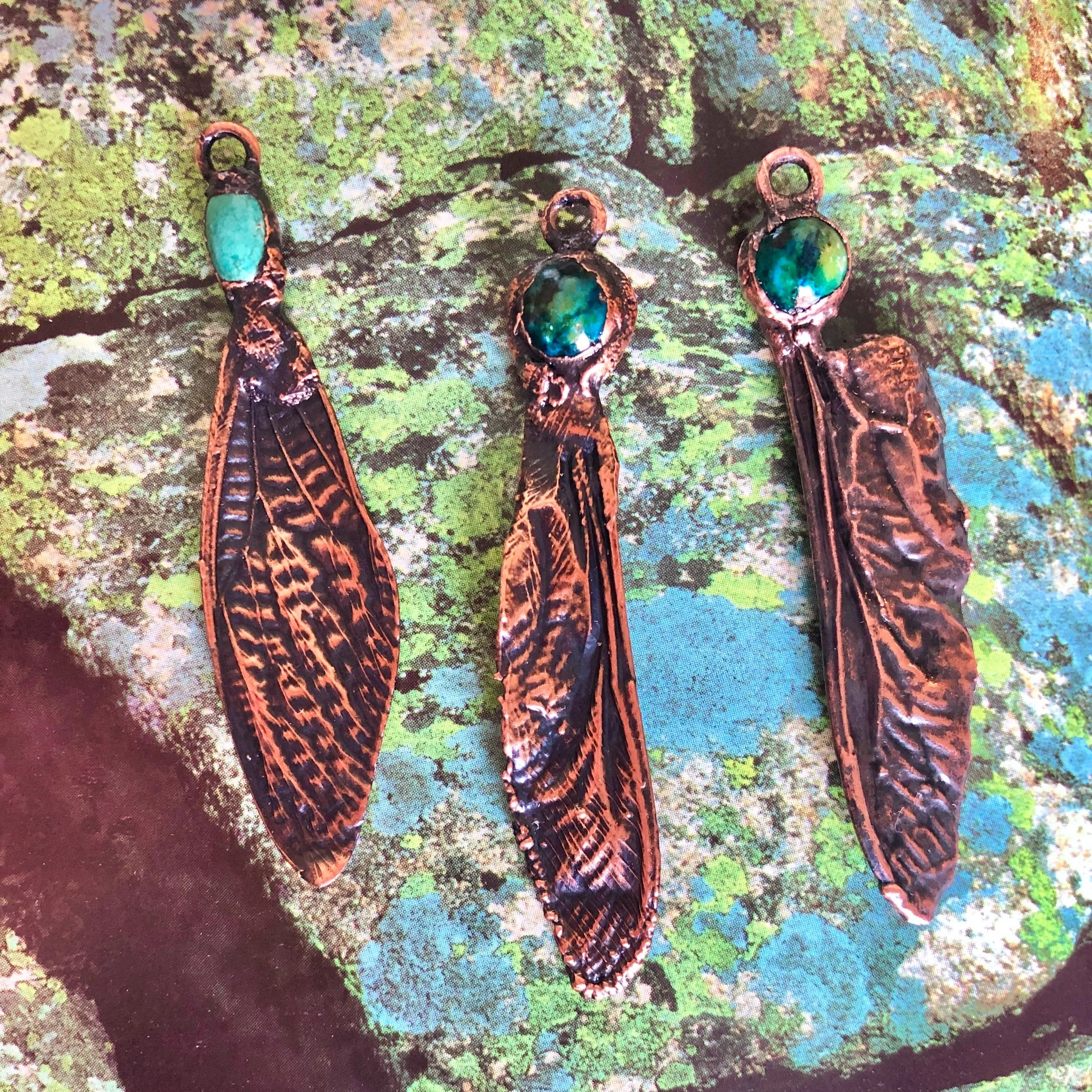 Copper Wing Necklace