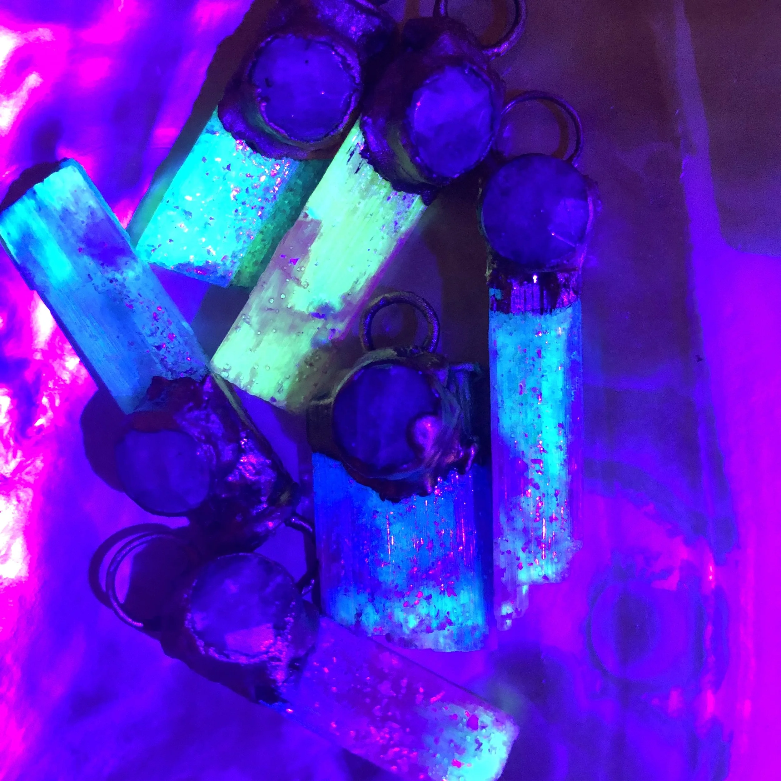 Transformation Shamstones Necklace  group fluorescent.JPG