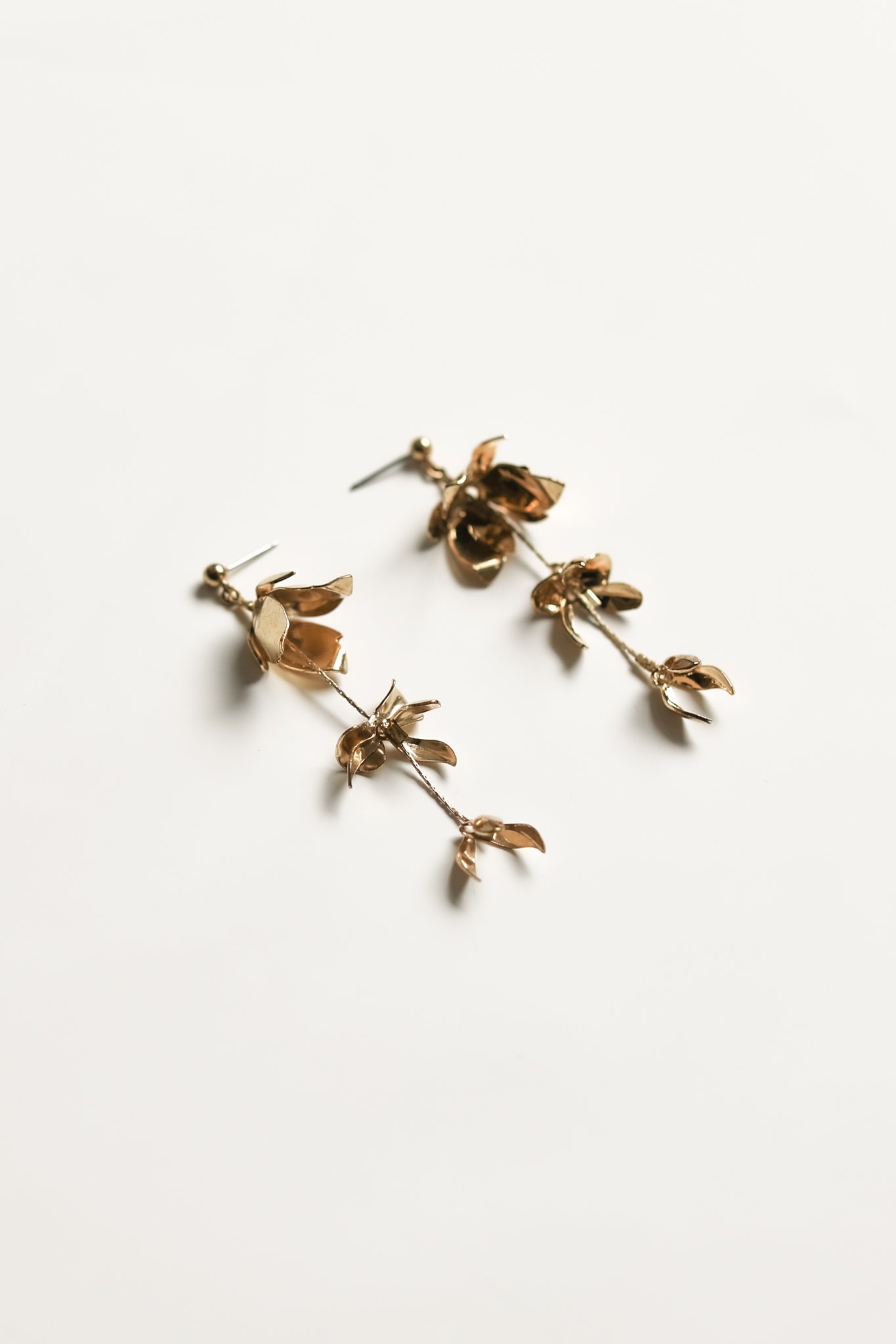 HALF   Magnolia Strand Earrings — A.B. ELLIE
