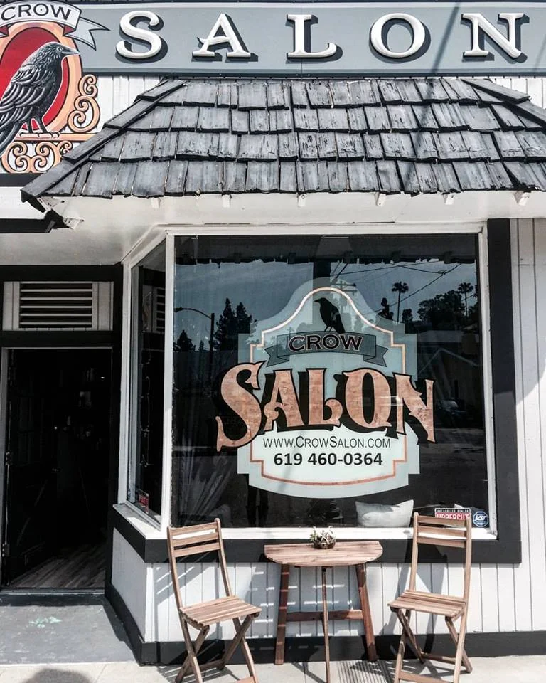 Our cute little salon is tucked away on the corner of Date Ave