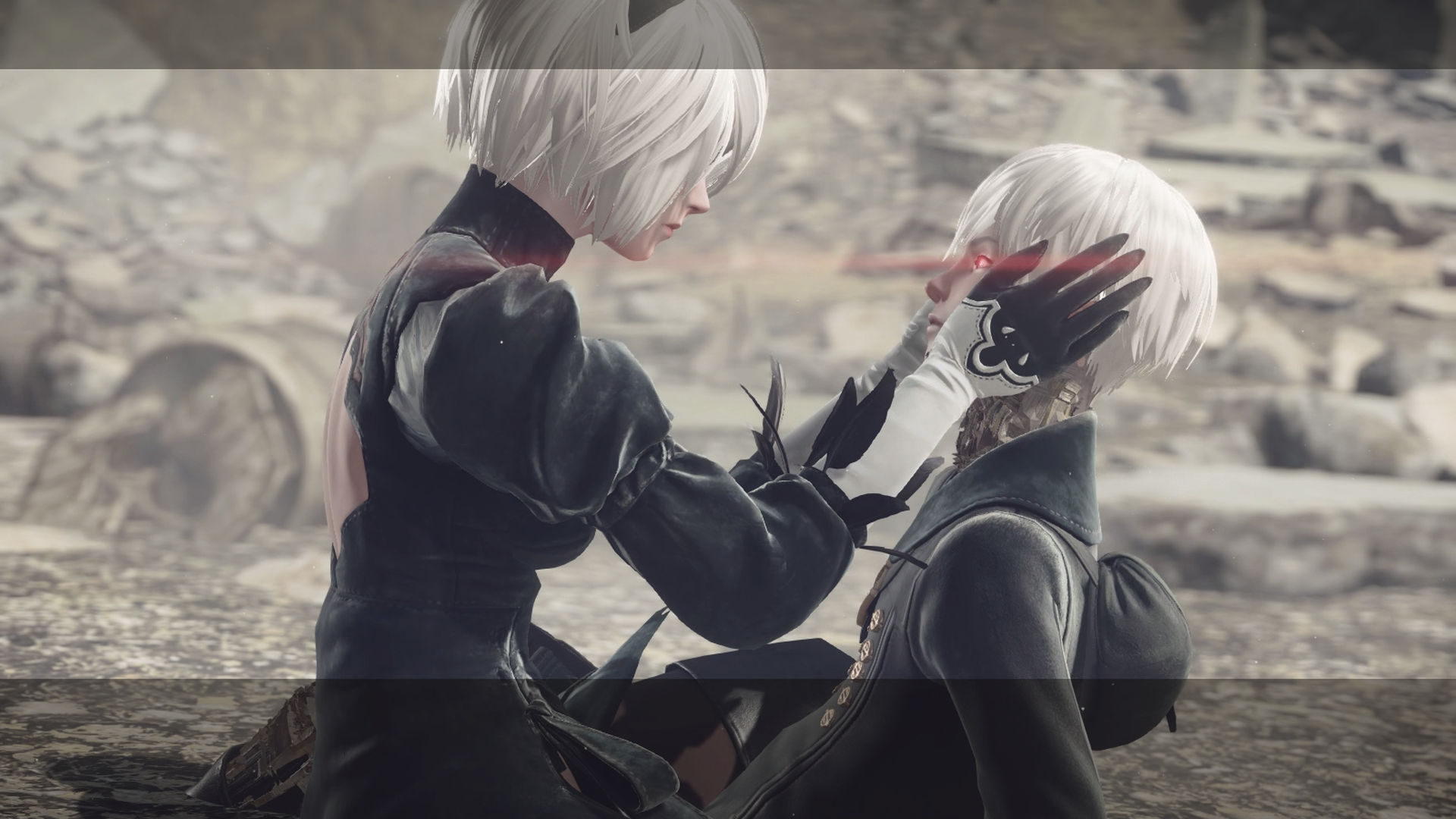 Just made this collage. If 2B and Brother Nier were to fight one another to  the death, who would you root for? : r/nier