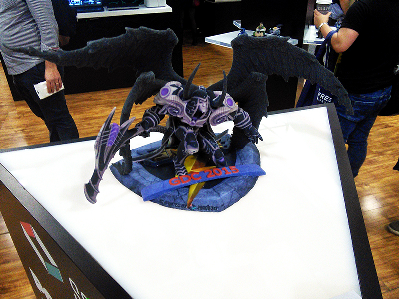 Sandbox 3D print statue