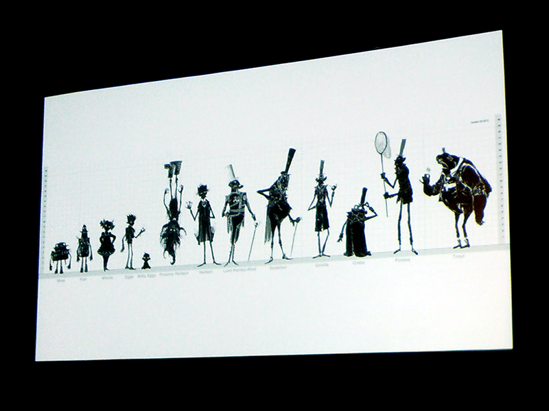 Character Lineup from Boxtrolls