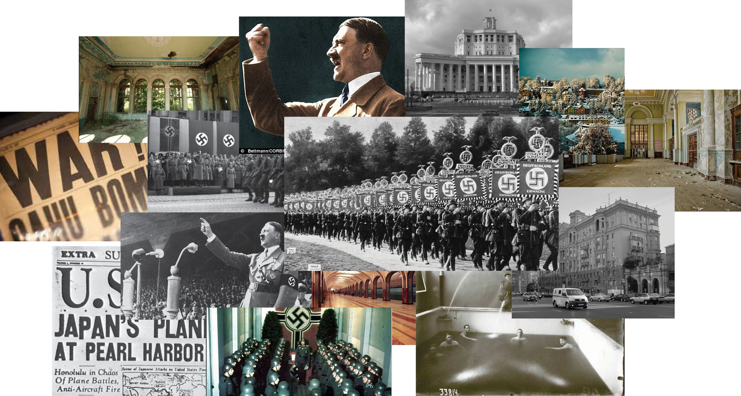 Collection of World War II images