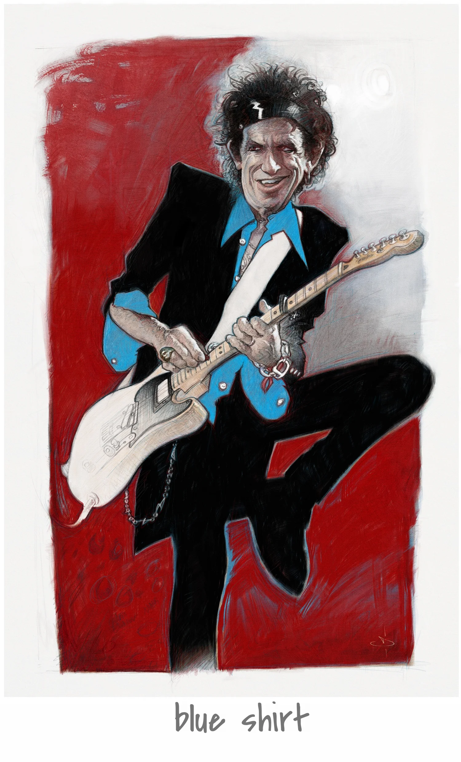 Keith Richards on Fender Telecaster.