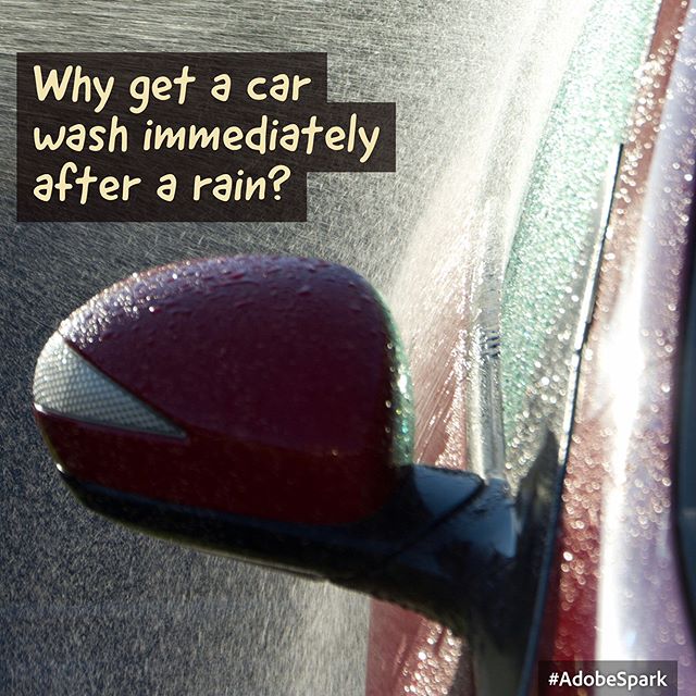 Rain is not helping your #car Get a #carwash in #pgcounty #dc #washingtondc