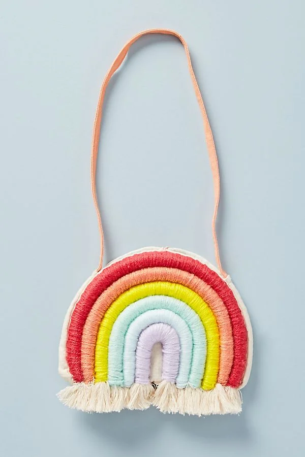 Anthro Rainbow Purse