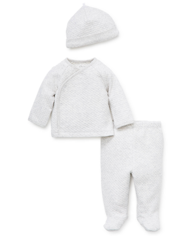 Quilted Cardigan Set