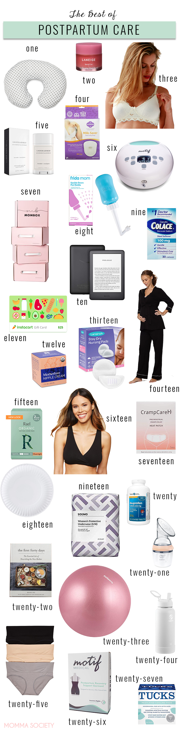 postpartum essentials
