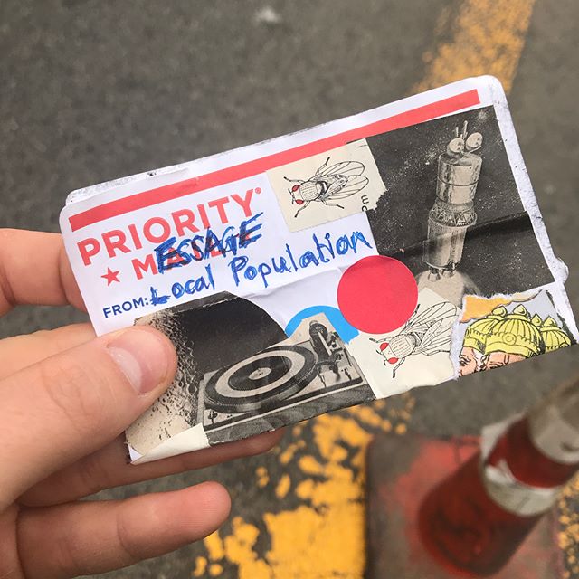 Dear &ldquo;Local Population,&rdquo;
.
Thanks for the note 📝 It just screams zine!
.
Always down to talk about gentrification, supergentrification, and intersectional privilege with you, although we aren&rsquo;t an art gallery (or a hot spot 🤣)&mda