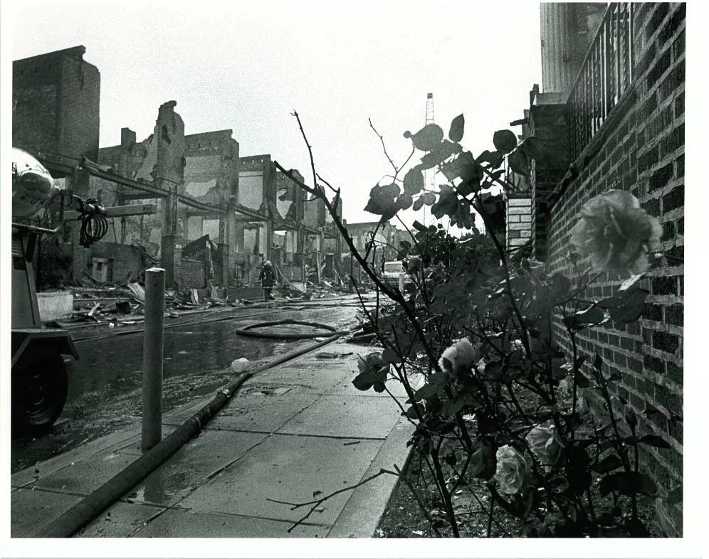 62nd & Osage Avenue, West Philadelphia, The Day After...
