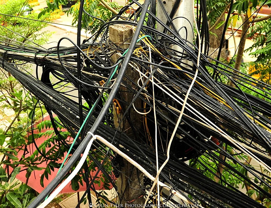 Electrician's Nightmare, Phnom Penh