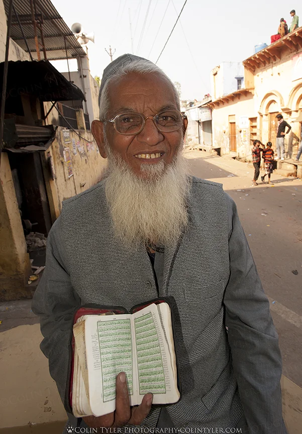 Khan, a hotel manager in Agra