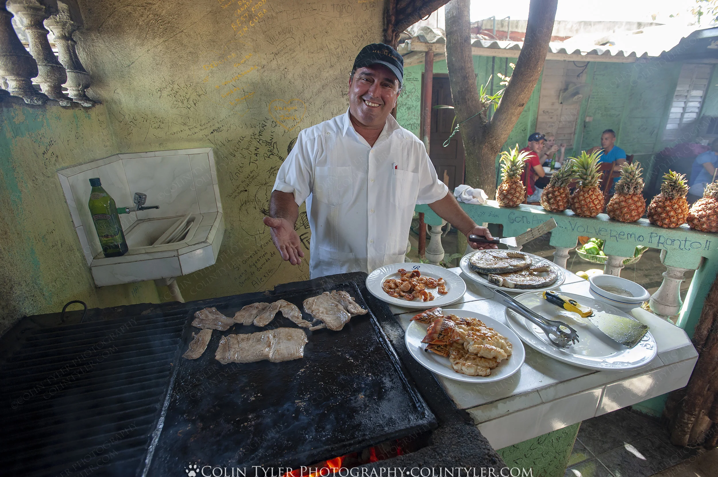 Seafood Restaurant near Playa Larga
